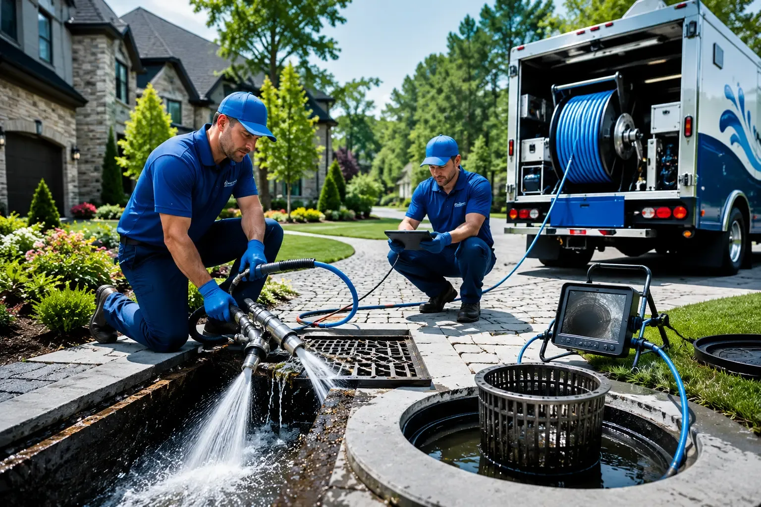 Local outdoor drain cleaning professionals in Penfield, PA